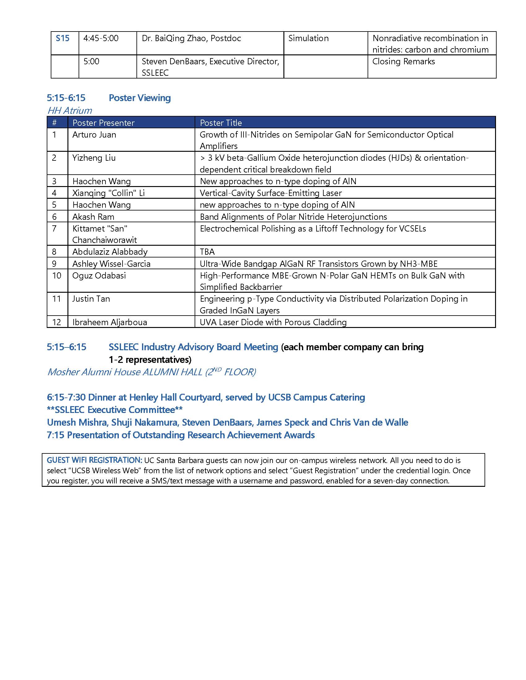 11/6/2025 SSLEEC Conference Agenda, page 3
